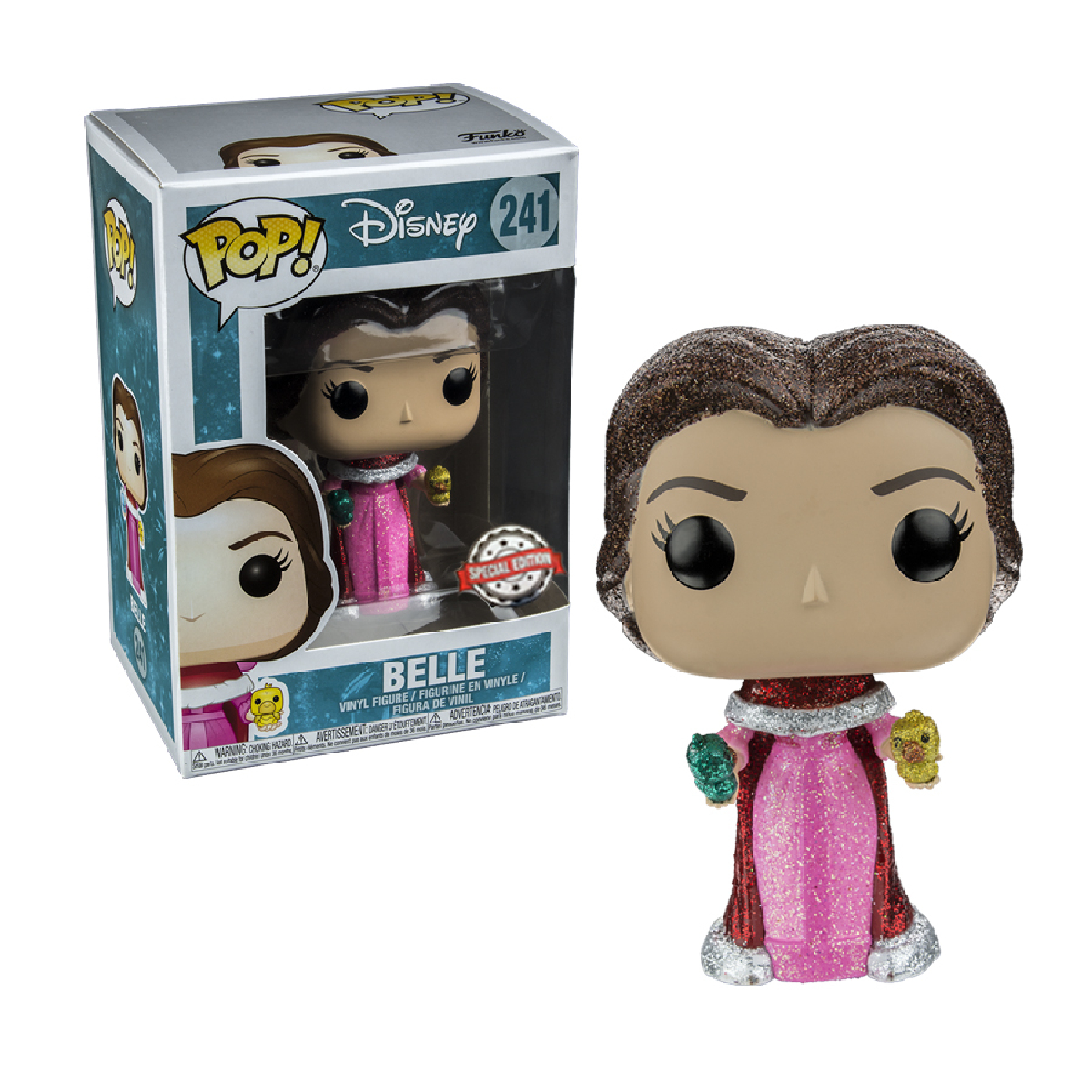 Funko Pop! Disney Belle Beauty and the Beast Special Edition #241 - Shop  For Faves