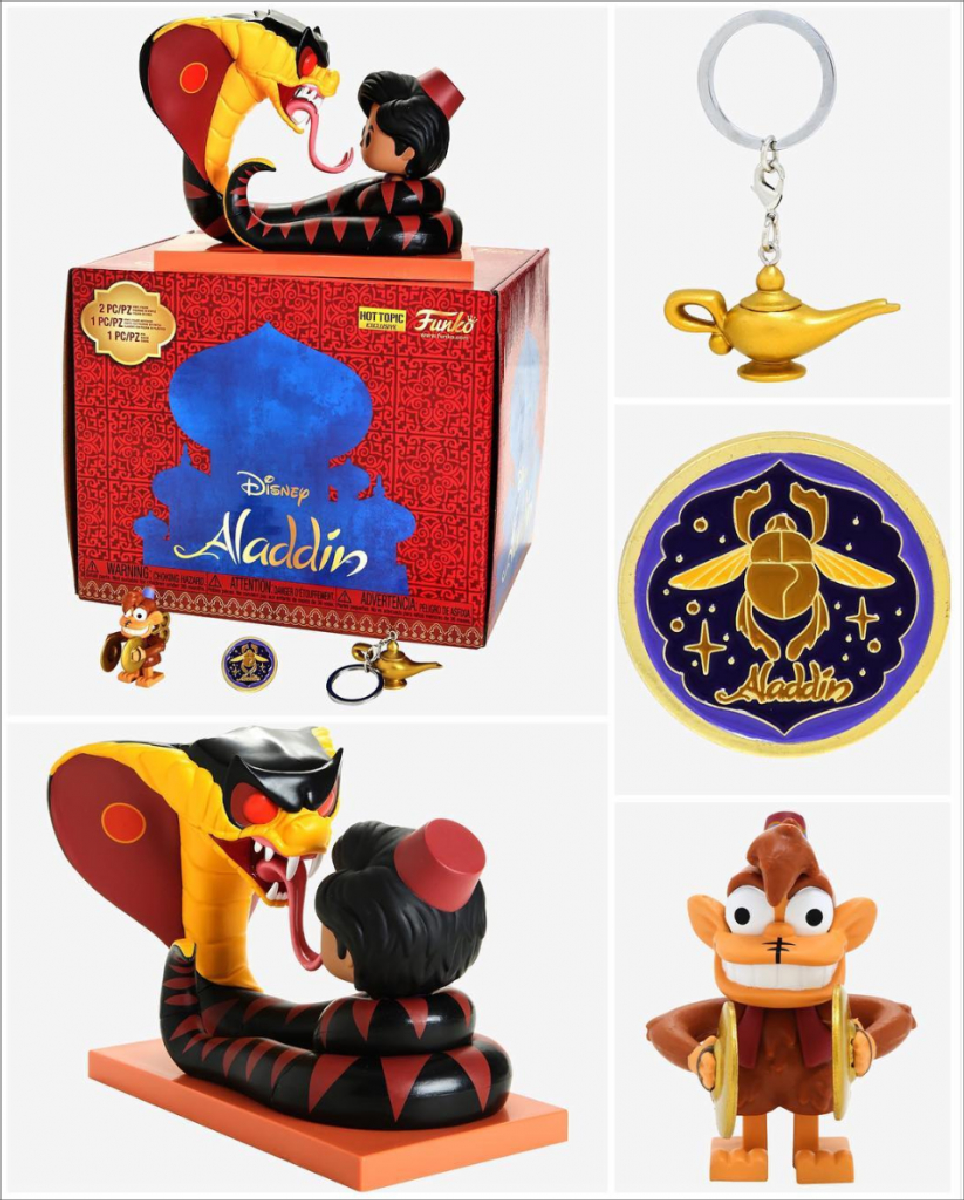 Funko POP! Disney Treasures Aladdin - Snake Jafar Exclusive Collector Box  Hot Topic Exclusive