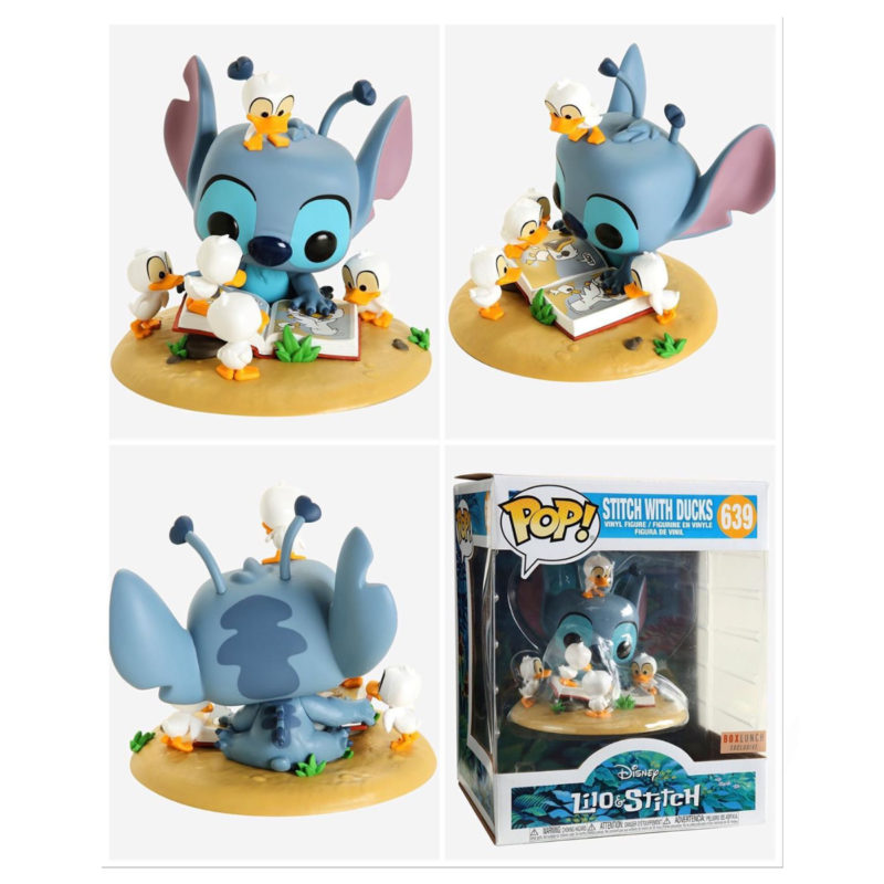 stitch with ducks funko pop uk