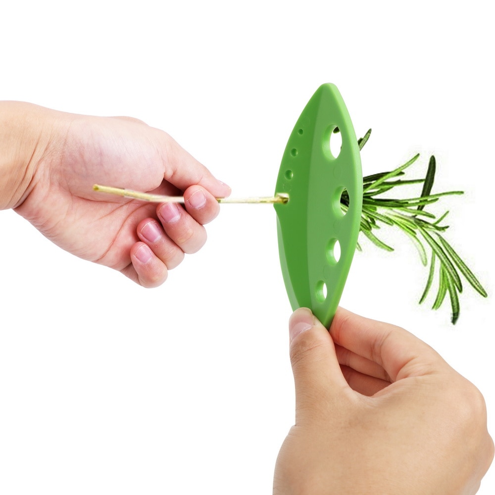Greens and Herb Stripper, Kitchen Vegetable Herb Gadgets, Tools