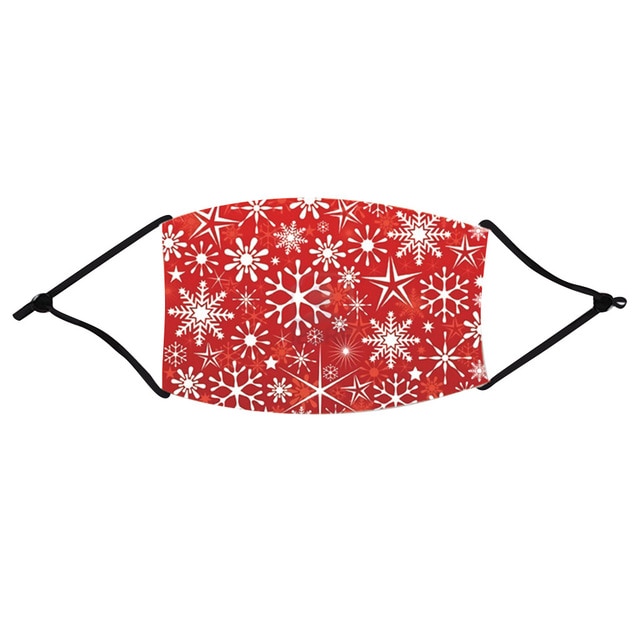 thumbnail image 2 of Christmas Face Mask – Reusable Washable Double Layer, Unisex Adult, Adjustable Straps 2 of 5