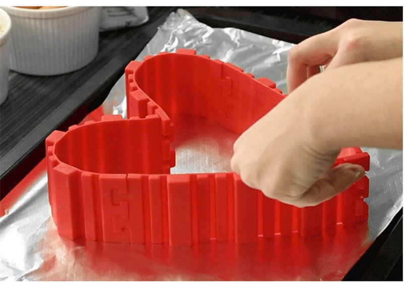 Silicone Cake Molds Heart Rectangular Round DIY Fun Shapes Kitchen Pastry  Baking Tools 1pc 2pcs 4pcs - Shop For Faves