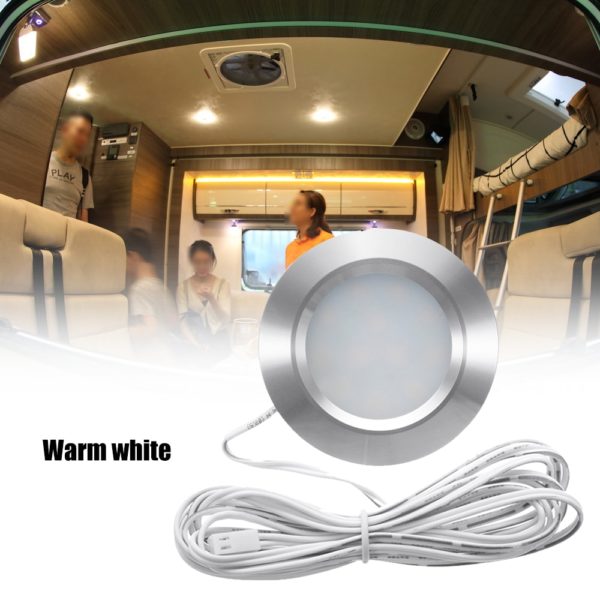 0d9ea887 12v recessed ceiling light led lamp round shape ultra thin interior lighting small downlight for car