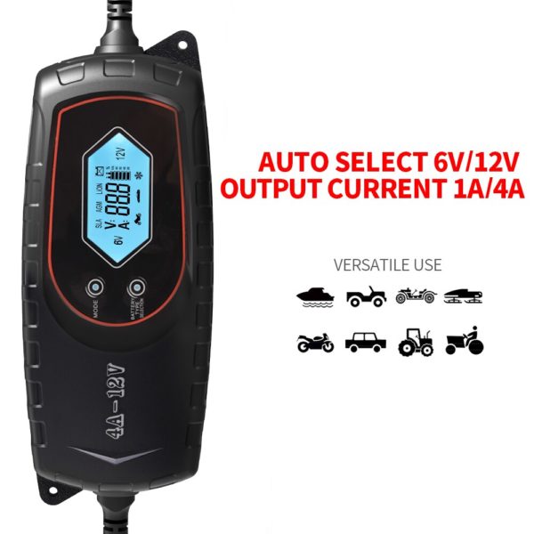 4bd424b0 mictuning car 12v 4a smart battery charger maintainer intelligent fully automatic trickle battery charger for boats