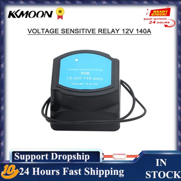 12v battery isolator voltage sensitive relay