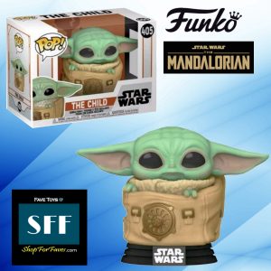 Funko Pop Star Wars Mandalorian The Child Baby Yoda in Bag #405 Shop For Faves @ shopforfaves.com