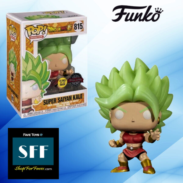 Funko Pop Animation Dragon Ball Z Super Saiyan Kale Special Edition #815 Shop For Faves @ shopforfaves.com