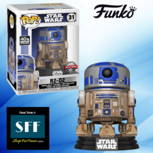Funko Pop Star Wars R2-D2 40th Anniversary The Empire Strikes Back Special Edition #31 Shop For Faves @ shopforfaves.com