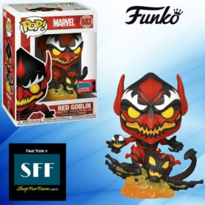 Funko Pop Marvel Red Goblin NYCC 2020 Limited Edition #682 Shop For Faves @ shopforfaves.com