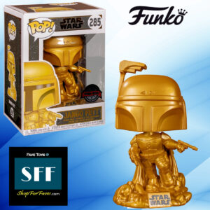 Funko Pop Star Wars Jango Fett Gold Special Edition #285 Shop For Faves @ shopforfaves.com