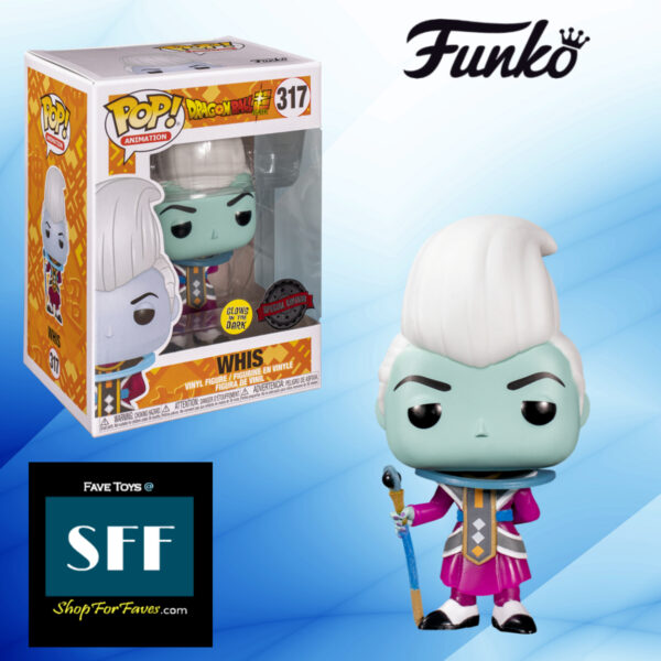 Funko Pop Animation Dragon Ball Z Whis Special Edition #317 Shop For Faves @ shopforfaves.com