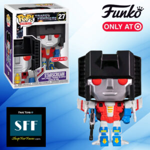 Funko Pop Retro Toys Transformers Starscream Target Exclusive #27 Shop For Faves @ shopforfaves.com