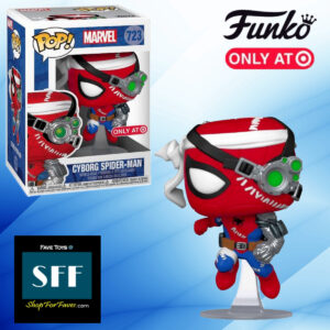 Funko Pop Marvel Cyborg Spider-Man Target Exclusive #723 Shop For Faves @ shopforfaves.com