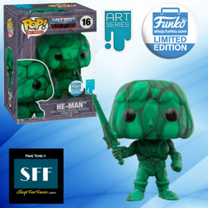 Funko Pop Art Series Masters of The Universe He-Man Funko Limited Edition #16 Shop For Faves @ shopforfaves.com