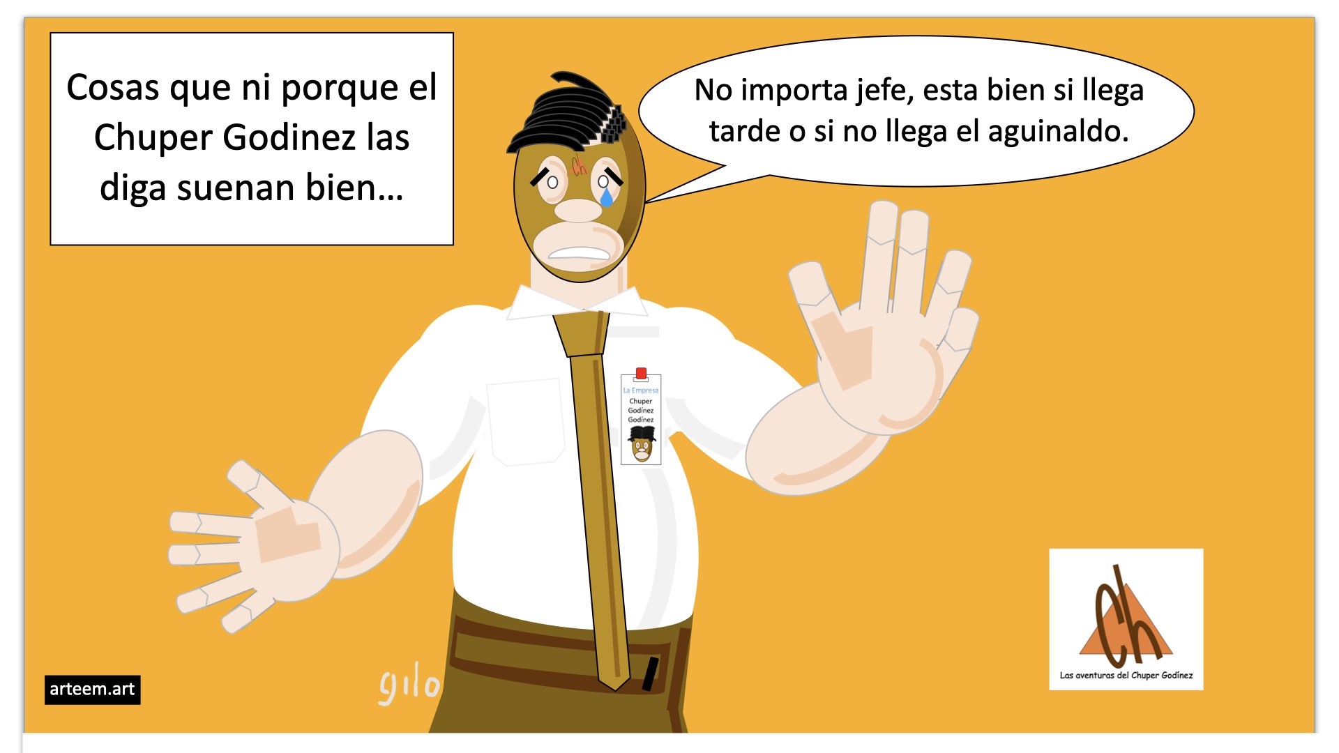 Chuper Godinez, Gilo, arteem, el mejor comic de oficinistas.  Temporada 10