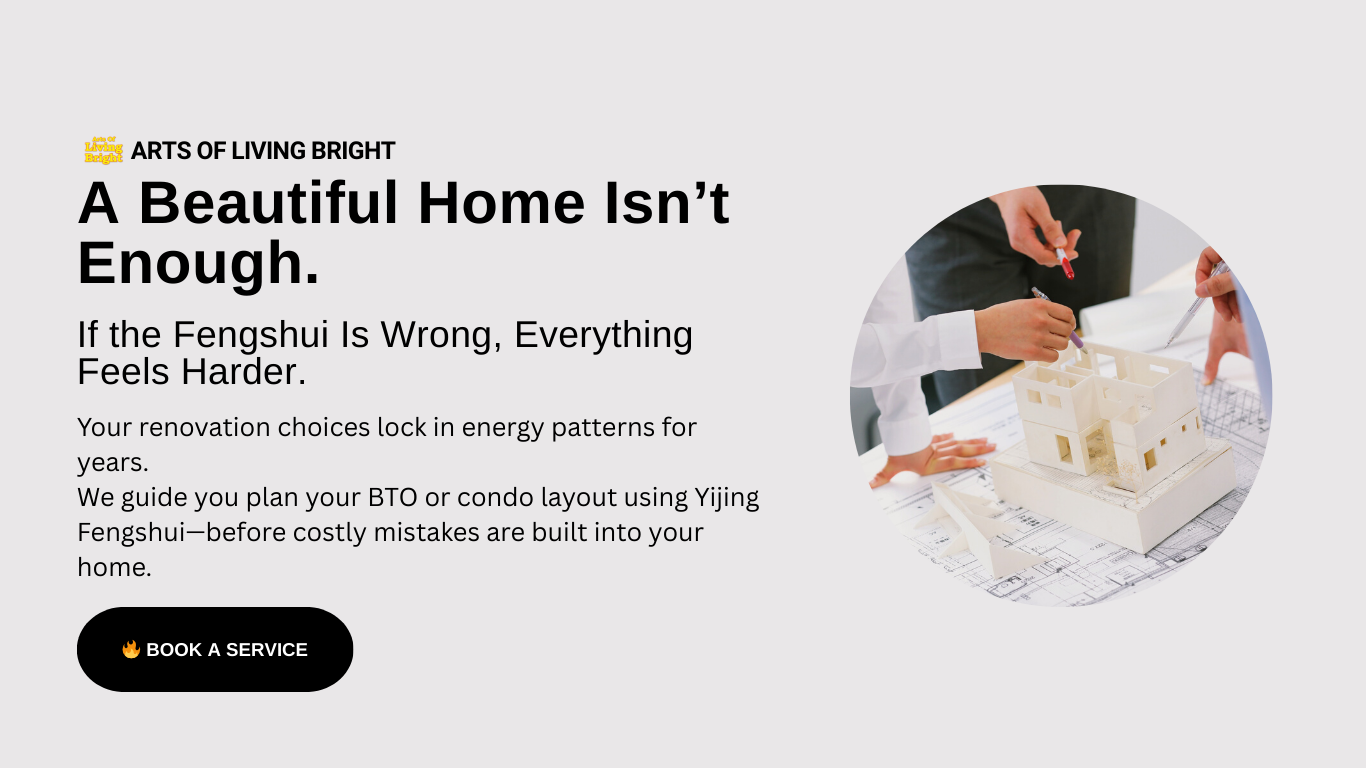 New BTO / Condo Fengshui Space Planning Service