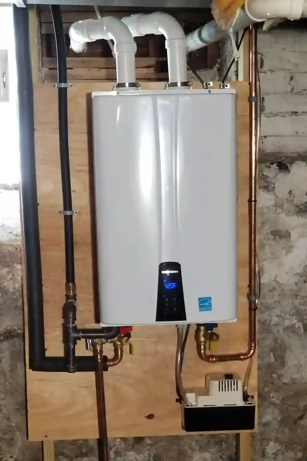 tankless water heater