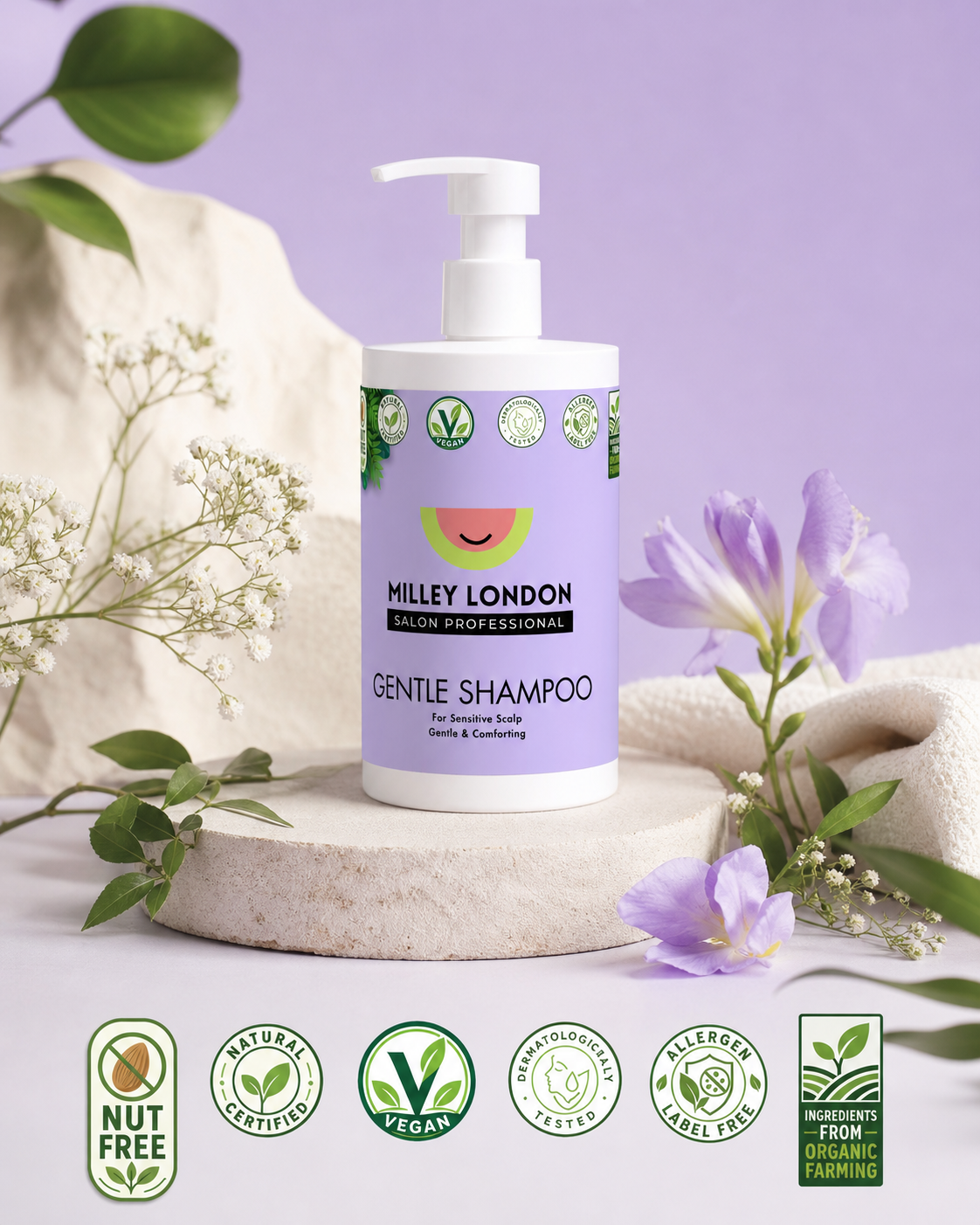 0a77219f milley london gentle shampoo