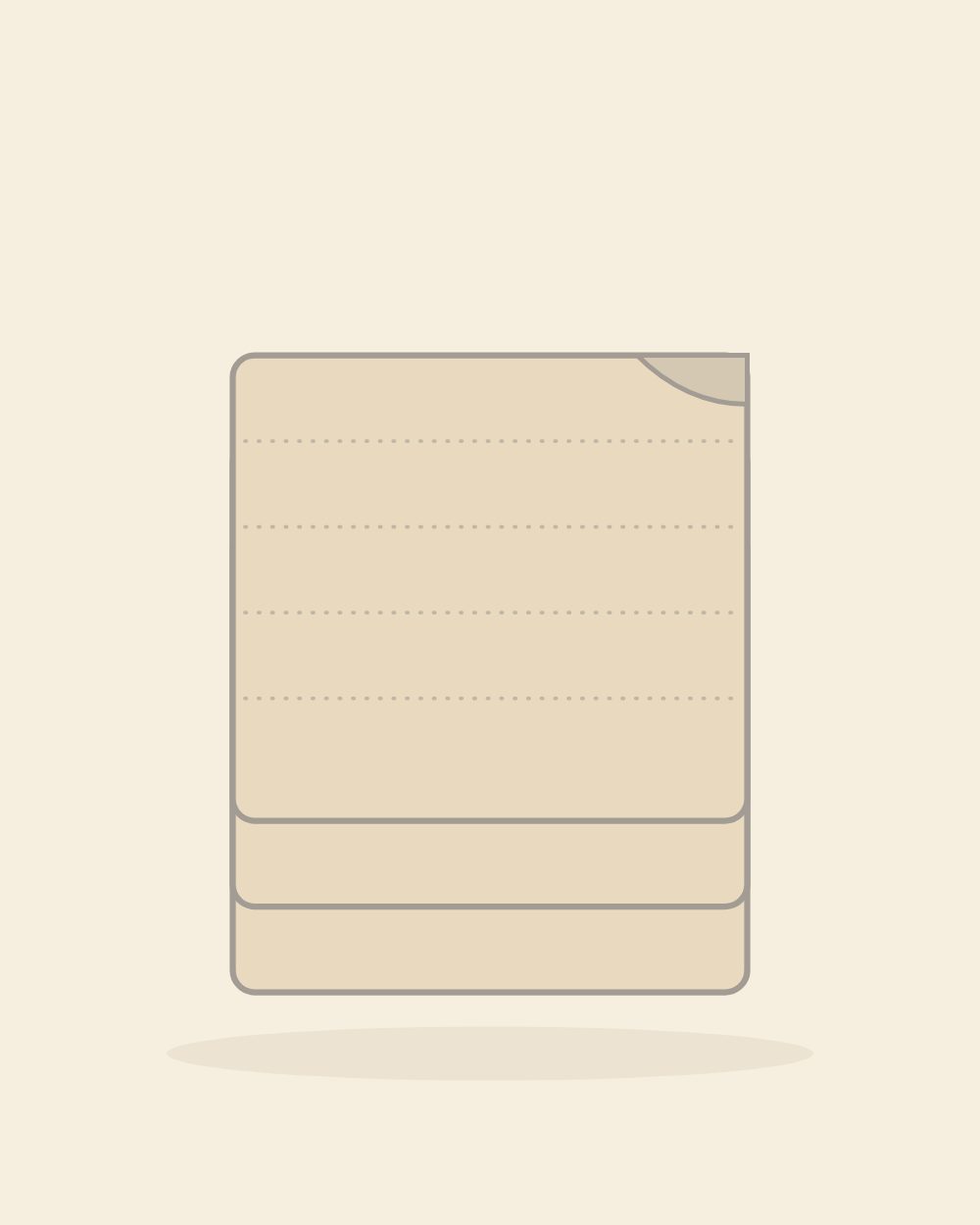 Illustration of the muslin wrap 3-pack (sample image)