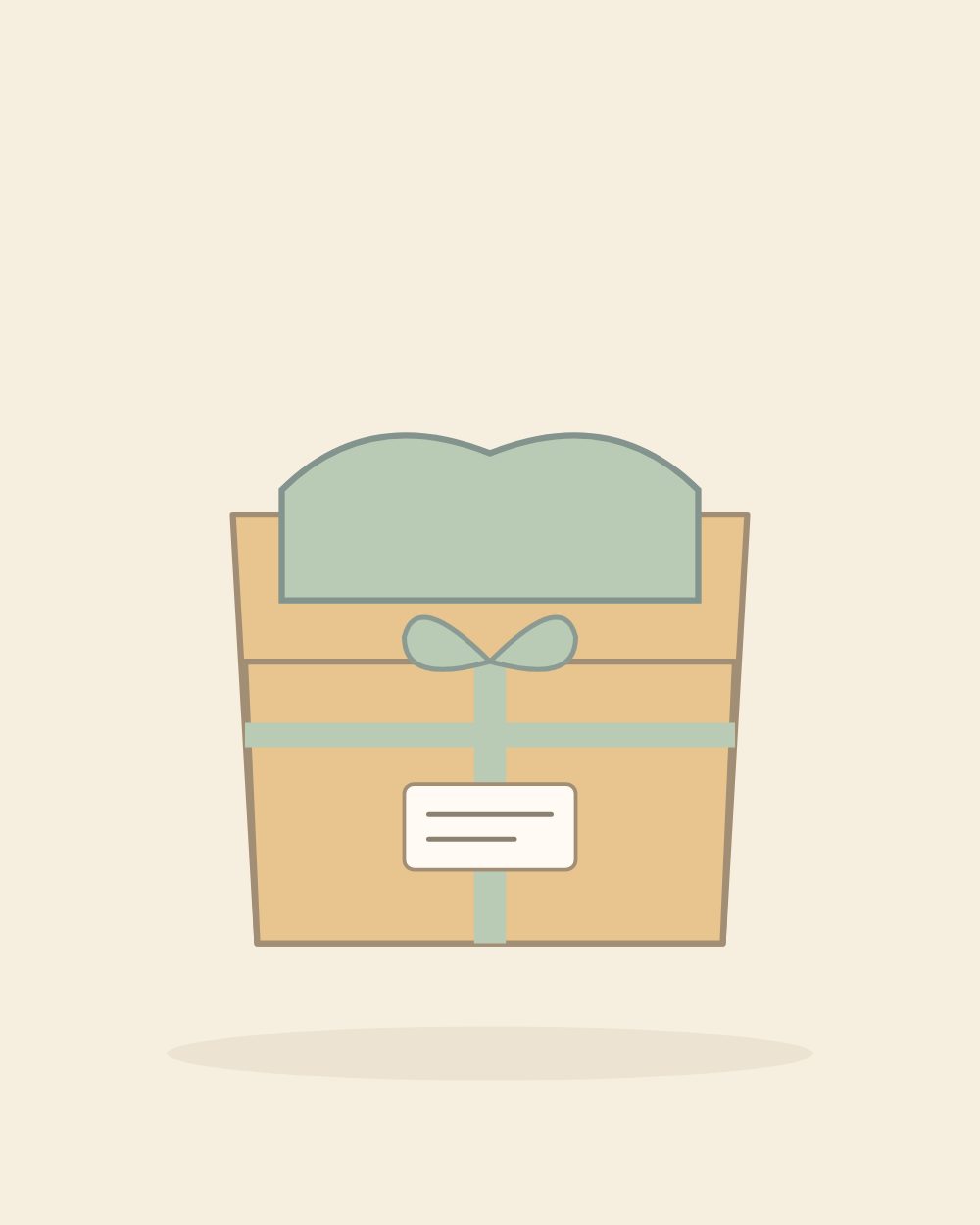Illustration of the first week gift box (sample image)