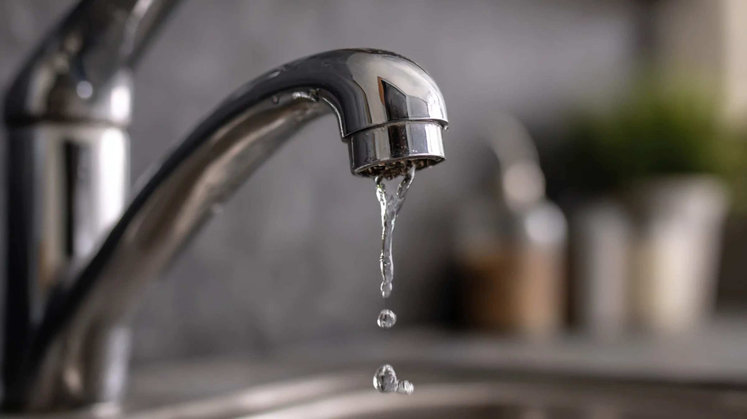 Kitchen faucet dripping in MetroWest MA home