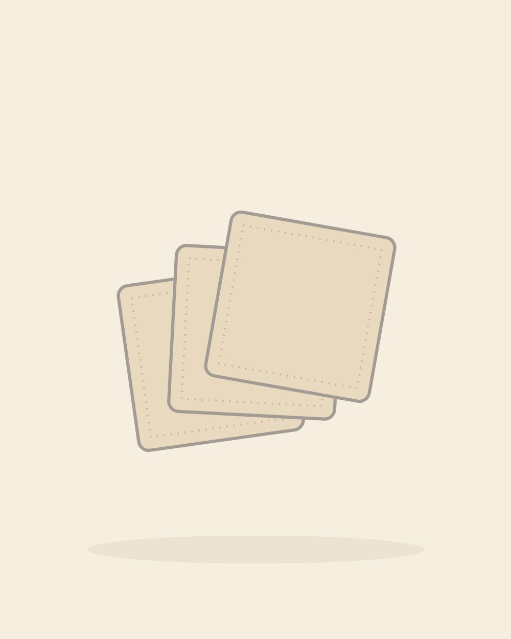 Illustration of the bamboo washcloth 3-pack (sample image)