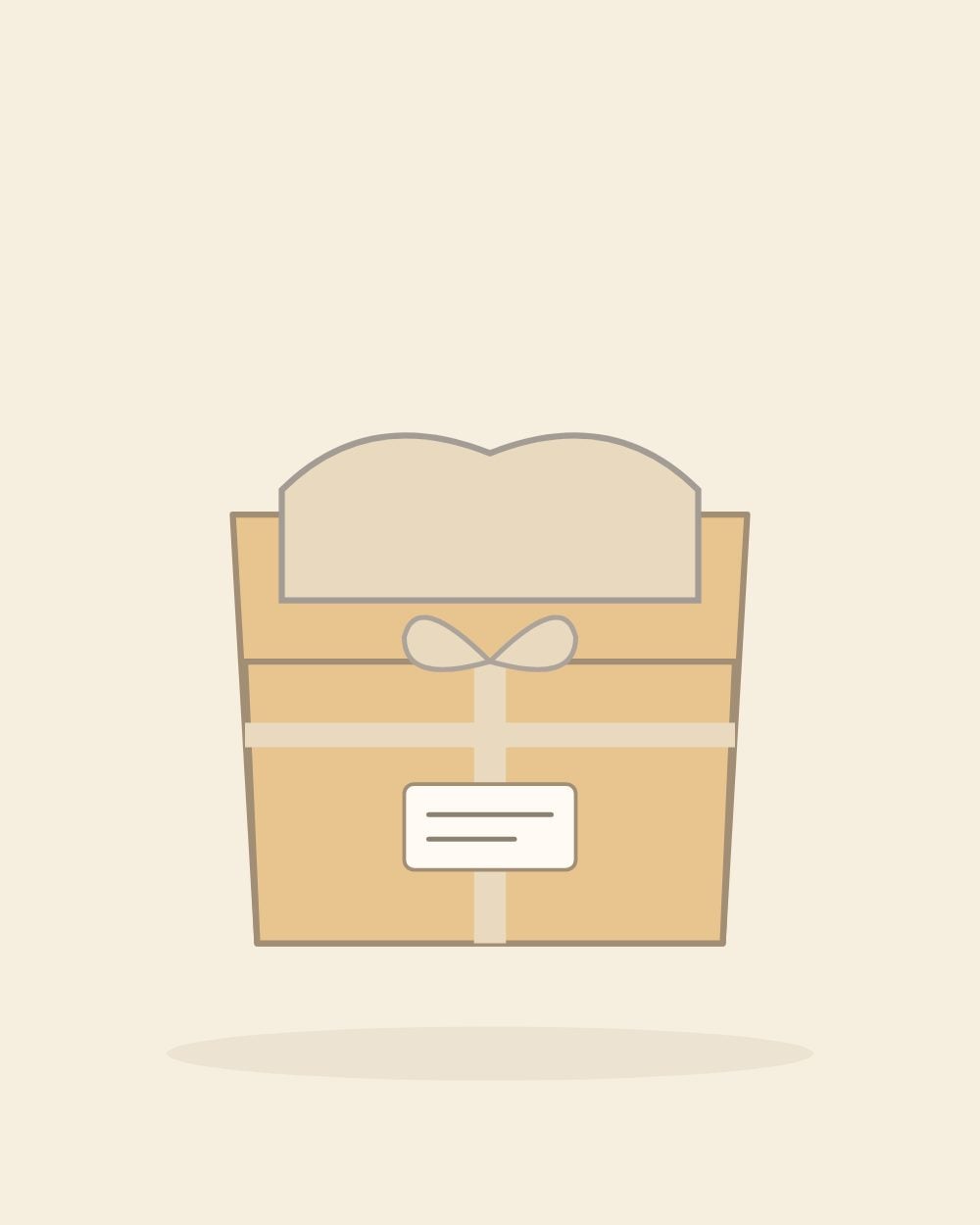 Illustration of the welcome home gift box (sample image)
