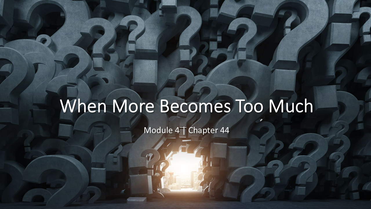 Dao De Jing Decoded: Yijing's Controversial Lens (Workshop 12) 19 Module 4 Chapter 44